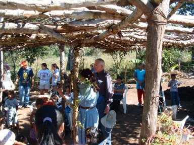 Outdoor medical clinic