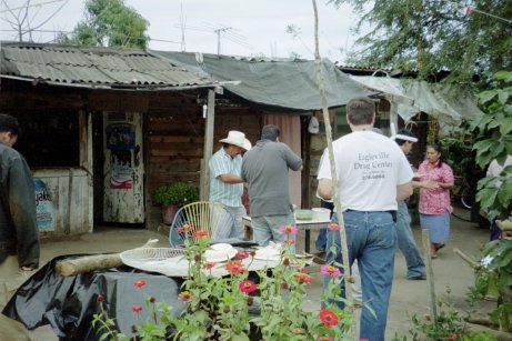 Locals prepared lunch for us at this store on the neighboring property. It was definitely authentic Mexican cuisine.